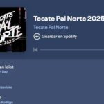 ¡Descubre la Playlist oficial de Tecate Pa’l Norte con los mejores hits del lineup más increíble del 2025!