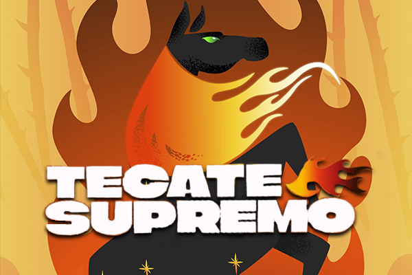 tecate supremo poster preventivo