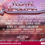 Tecate Emblema 2026: El festival pop que no te puedes perder en la CDMX